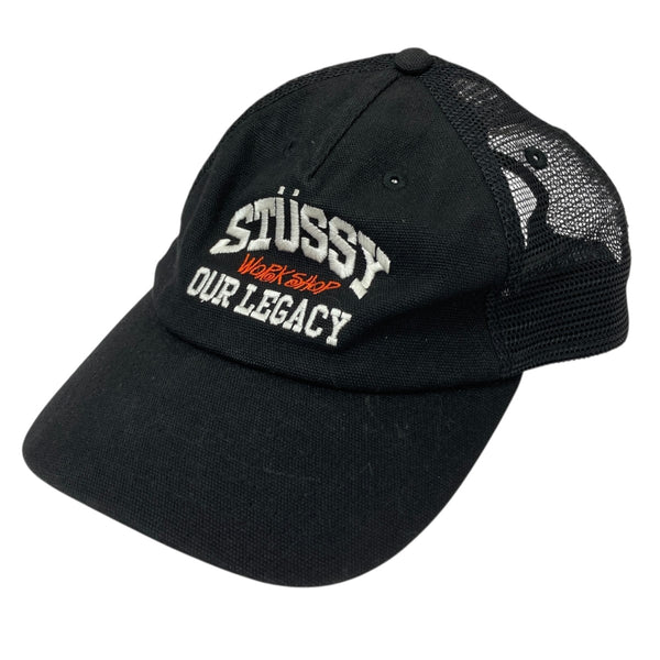 stussy×OUR LEGACY メッシュキャップ 331247 ブラック サイズ 57cm