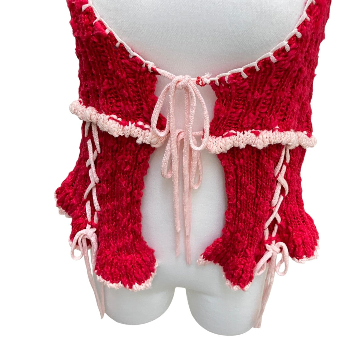 Wide Rib Lace Up Bustierワイドリブレースアップビスチェ21251365702