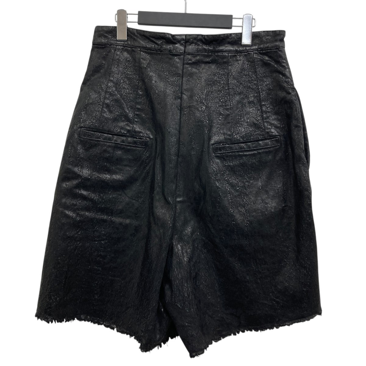 RICK OWENS(リックオウエンス) 24AW クラック加工ショートパンツ