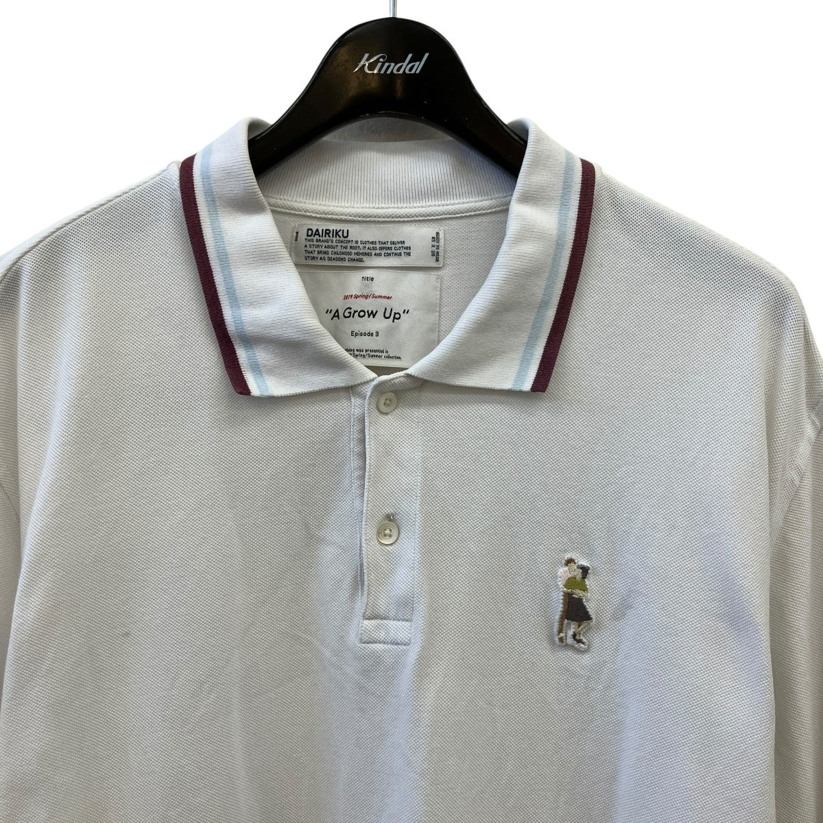 DAIRIKU ポロシャツ19SS C-2 古着・中古-3枚目のアイテム画像