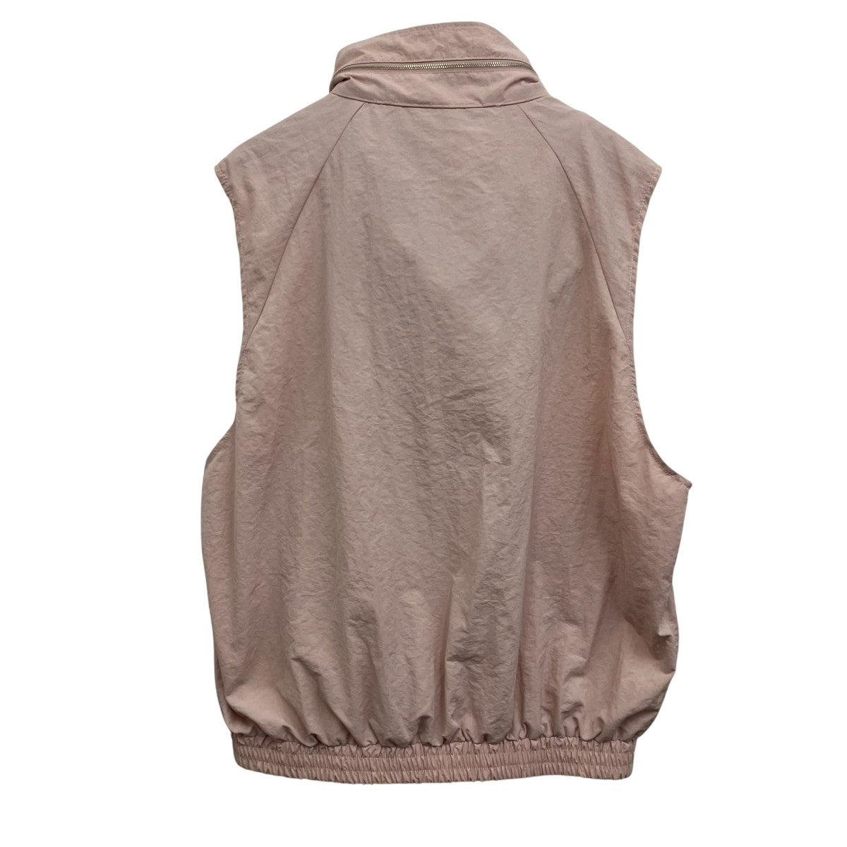 refomed JACKE NYLON VEST -PINK- ナイロンベスト 古着・中古-2枚目のアイテム画像