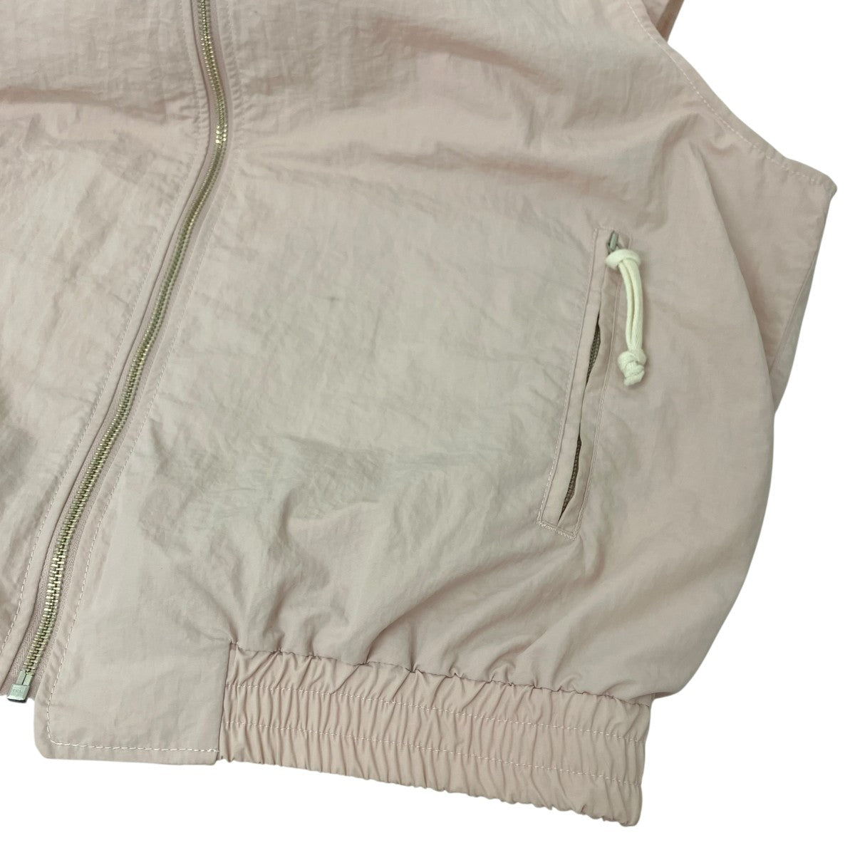 refomed JACKE NYLON VEST -PINK- ナイロンベスト 古着・中古-4枚目のアイテム画像