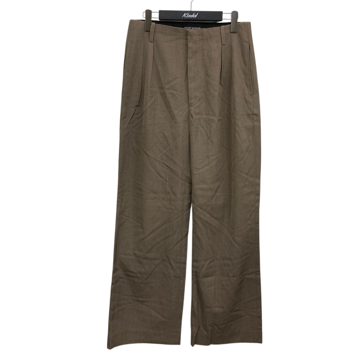 ENFANTS RICHES DEPRIMES(アンファン リッシュ デプリメ) タックパンツ