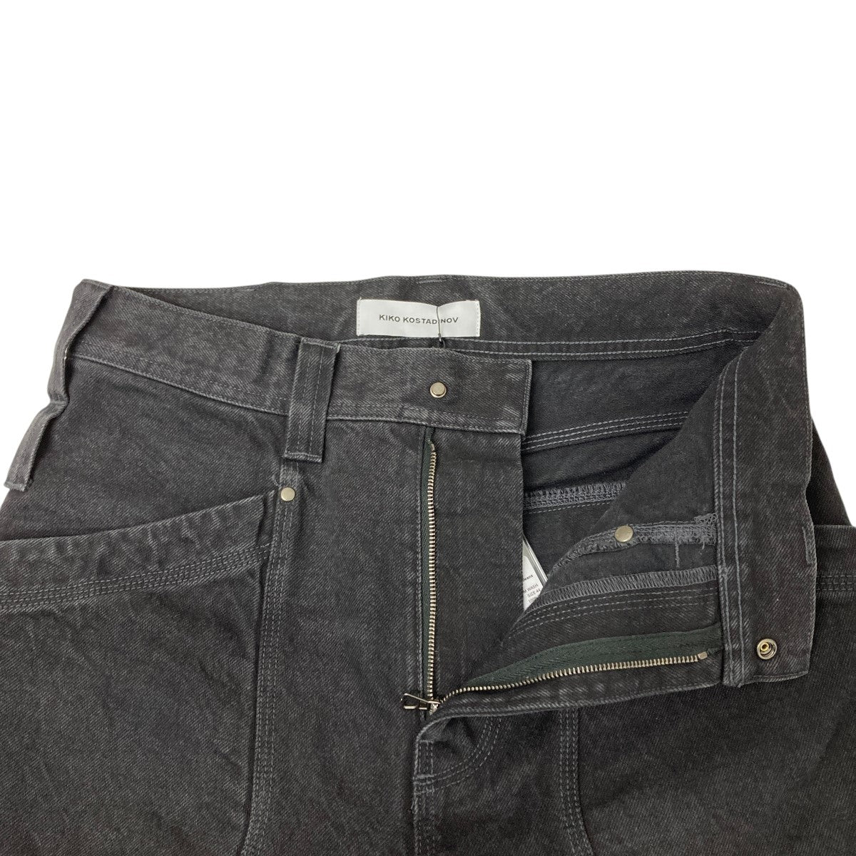 KONKORD JEANS ブラックデニム