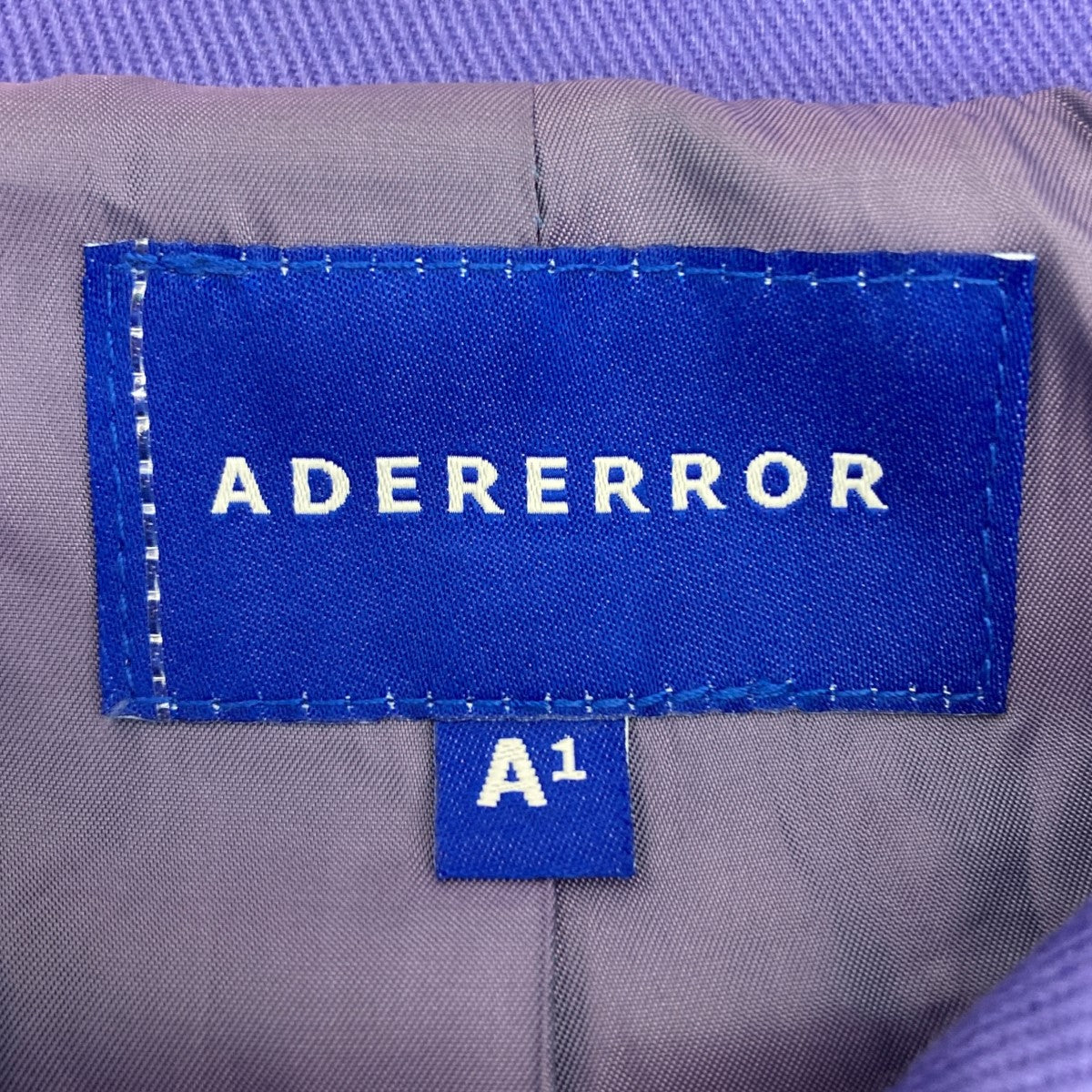 ADER error(アーダーエラー) ジャケット BLASSJK01PP1 パープル サイズ
