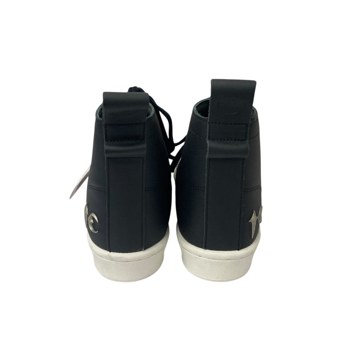uperstar Boots Luxe Core Black Off White ハイカットスニーカー
