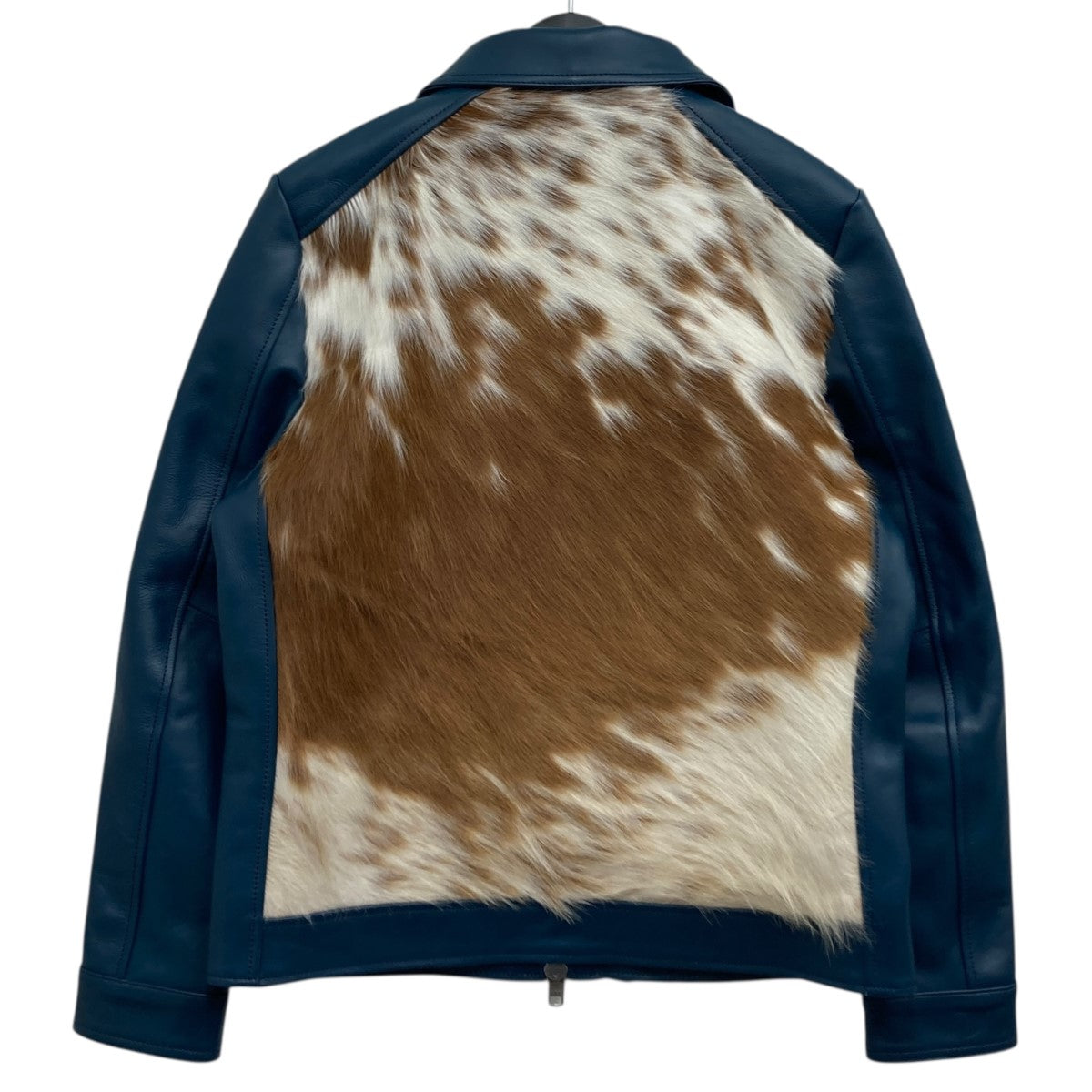 VALLET 05 ハラコ切替レザージャケット