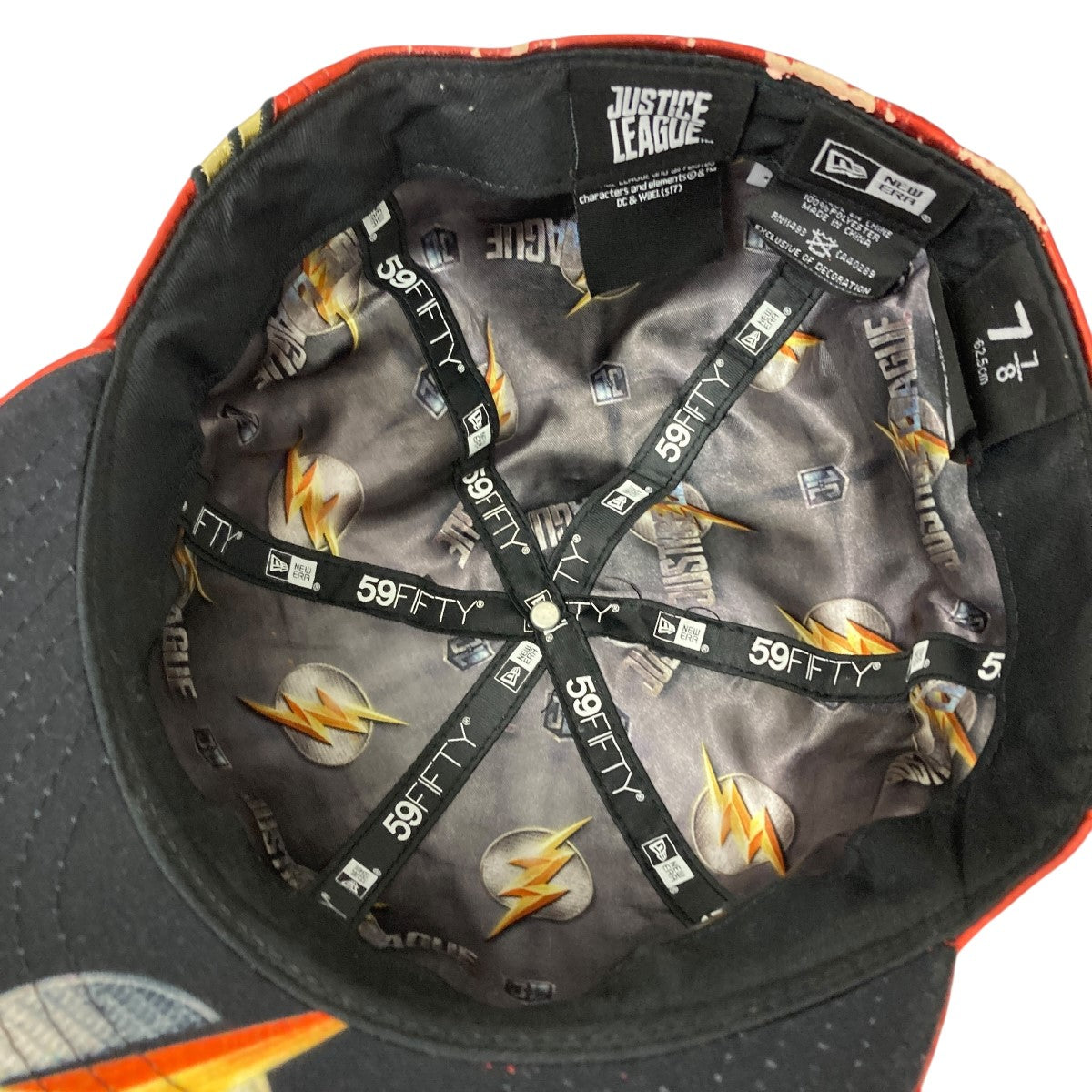New Era Justice League The Flashキャップ 古着・中古-5枚目のアイテム画像