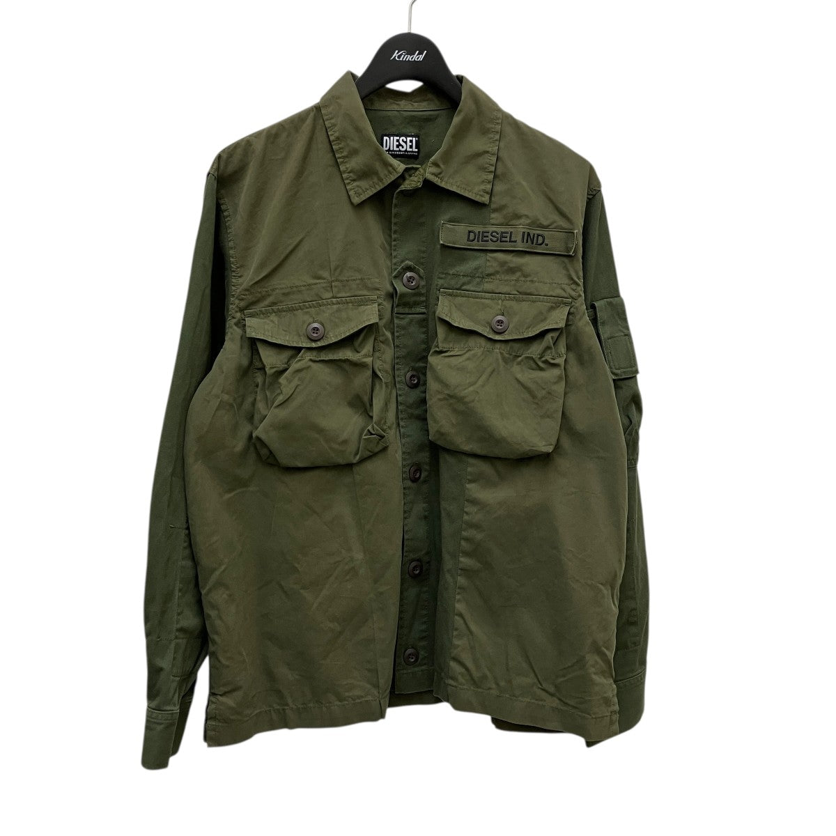 DIESEL S-ADAIRワークシャツA02674 古着・中古-1枚目のアイテム画像