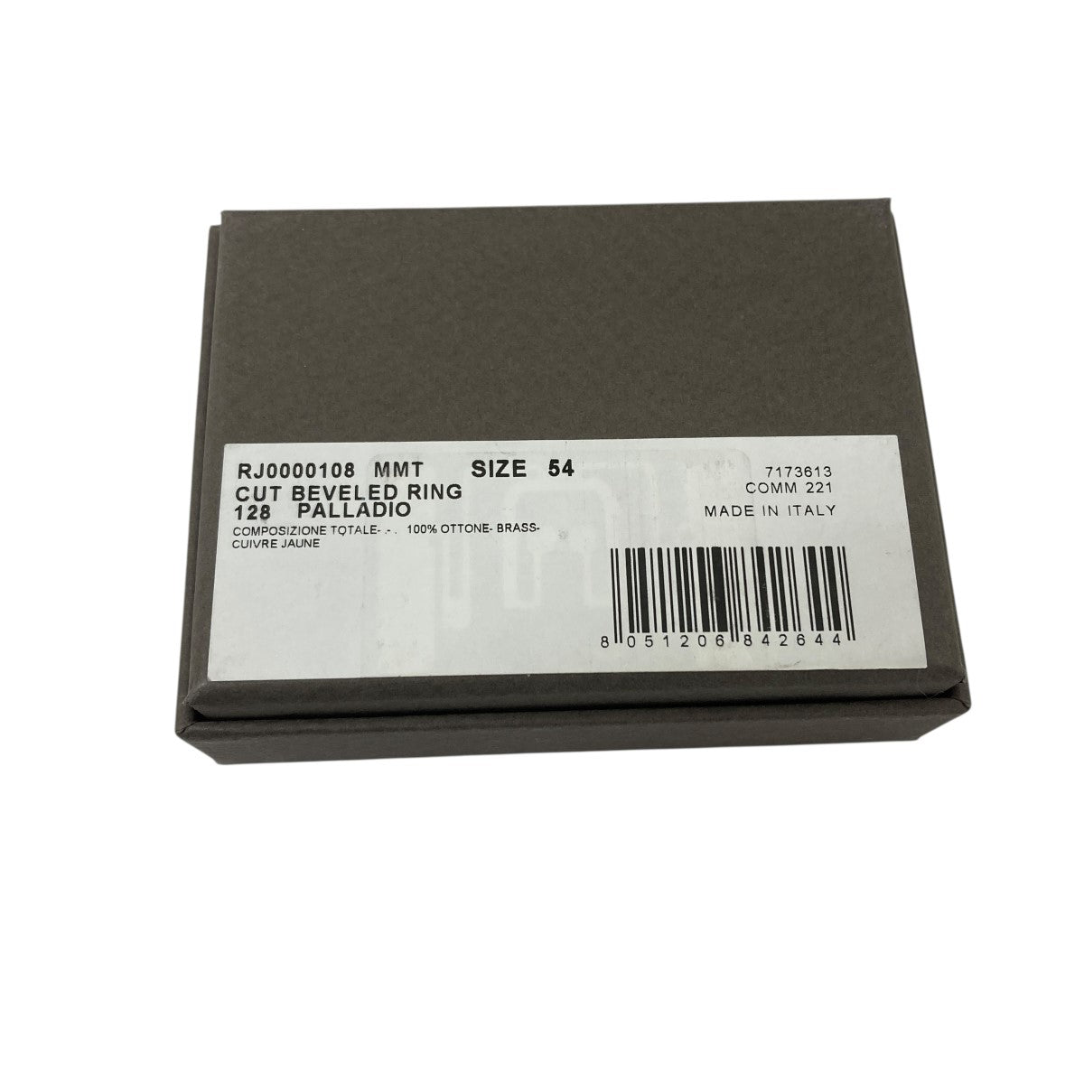 RICK OWENS(リックオウエンス) リング シルバー サイズ 54｜【公式