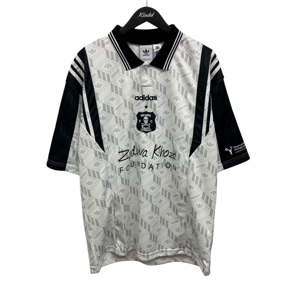 adidas Orlando Pirates Jersey ゲームシャツ 古着・中古-1枚目のアイテム画像