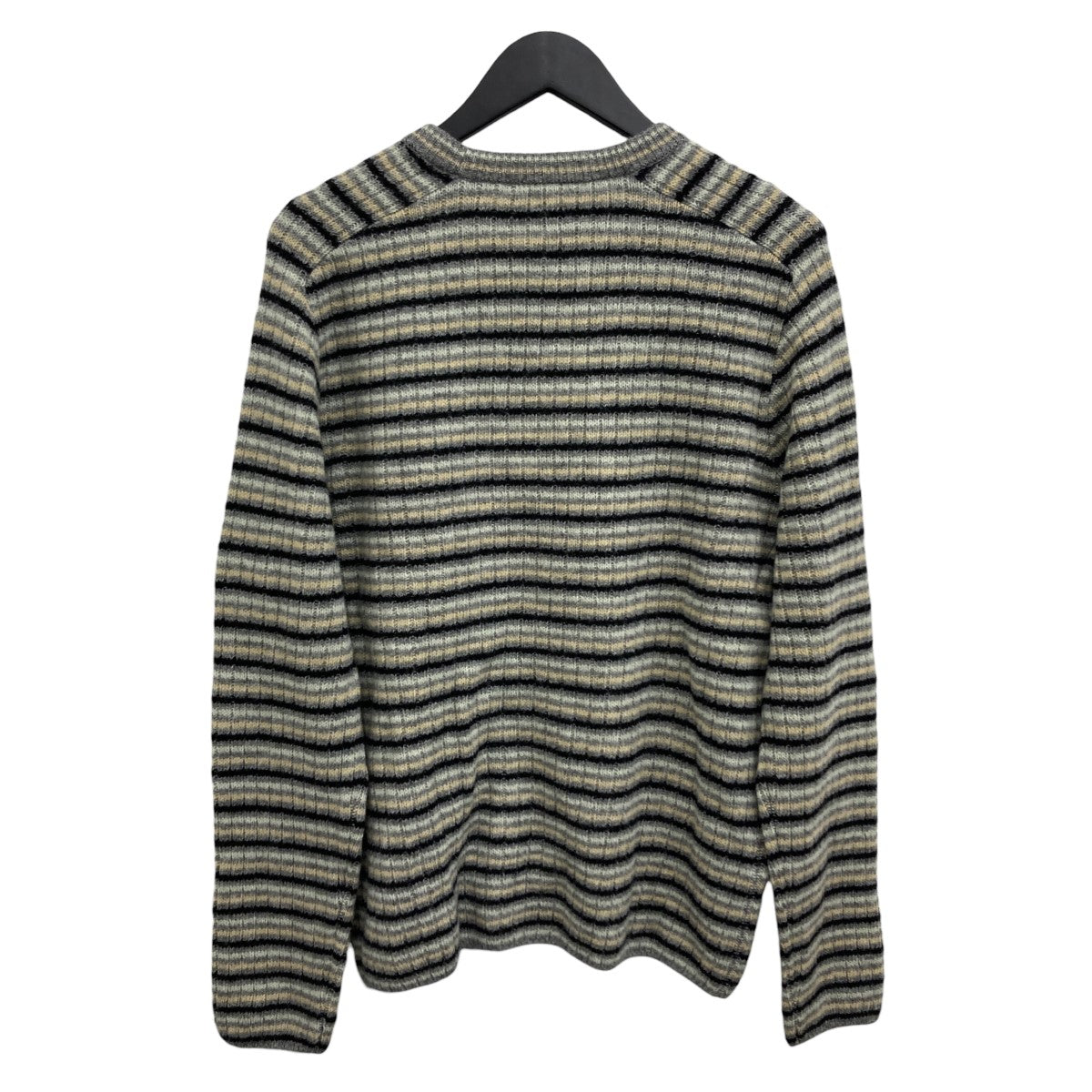 AURALEE(オーラリー) SHETLAND WOOL CASHMERE RIB KNIT P O カシミヤ