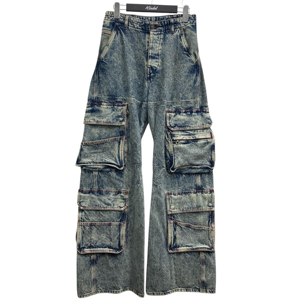 DIESEL(ディーゼル) D-SIRE-CARGO カーゴデニムパンツ A09197