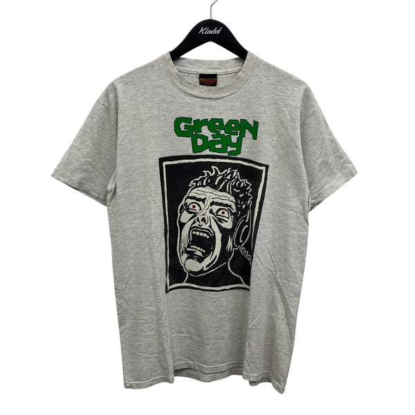 GREEN DAY(グリーンデイ) c1994、BROCKUM プリントTシャツ グレー