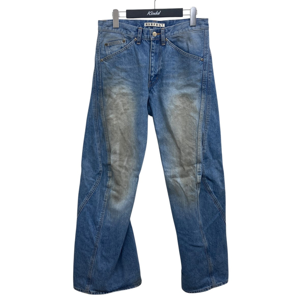 NVRFRGT(ネバーフォーゲット) 3D TWISTED JEANS 2．0 デニムパンツ