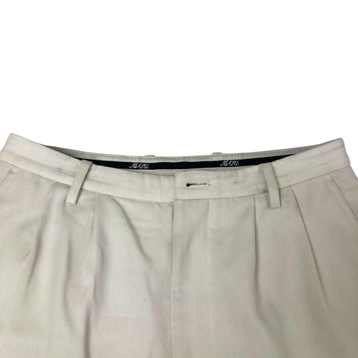 MASU(エムエーエスユー) 25AW TUCKED WIDE TROUSERS スラックス