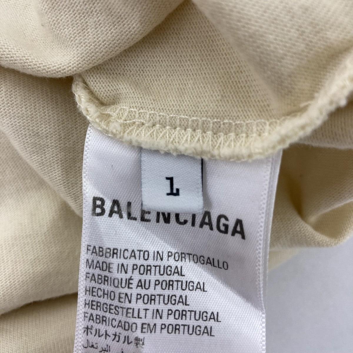 angelo badalamenti ダメージ加工プリントTシャツ