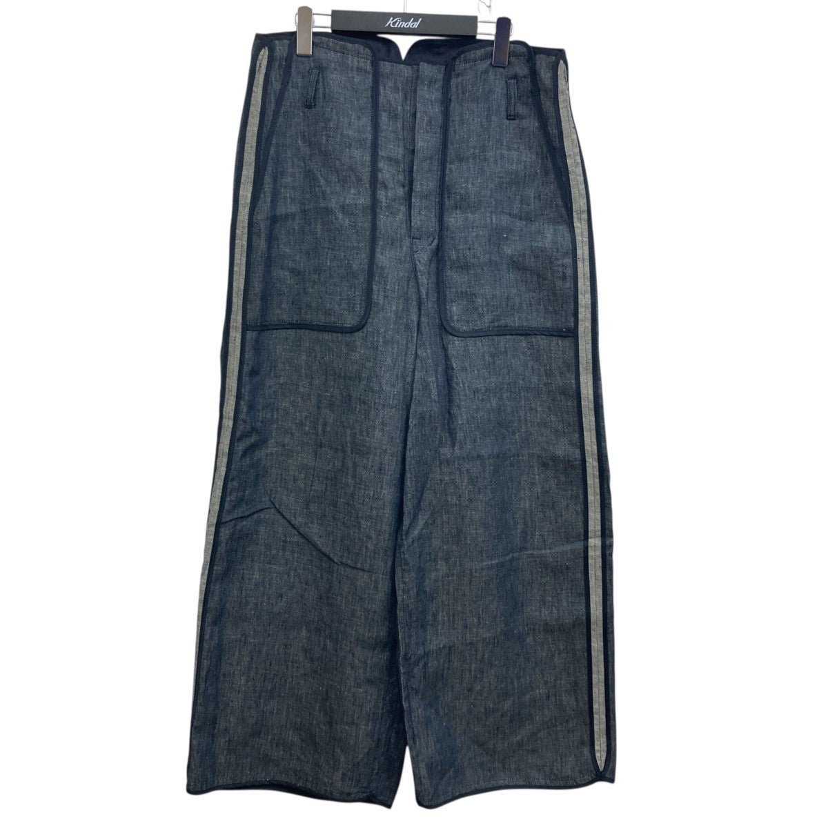 With Piping Linen Pants リネンパンツ