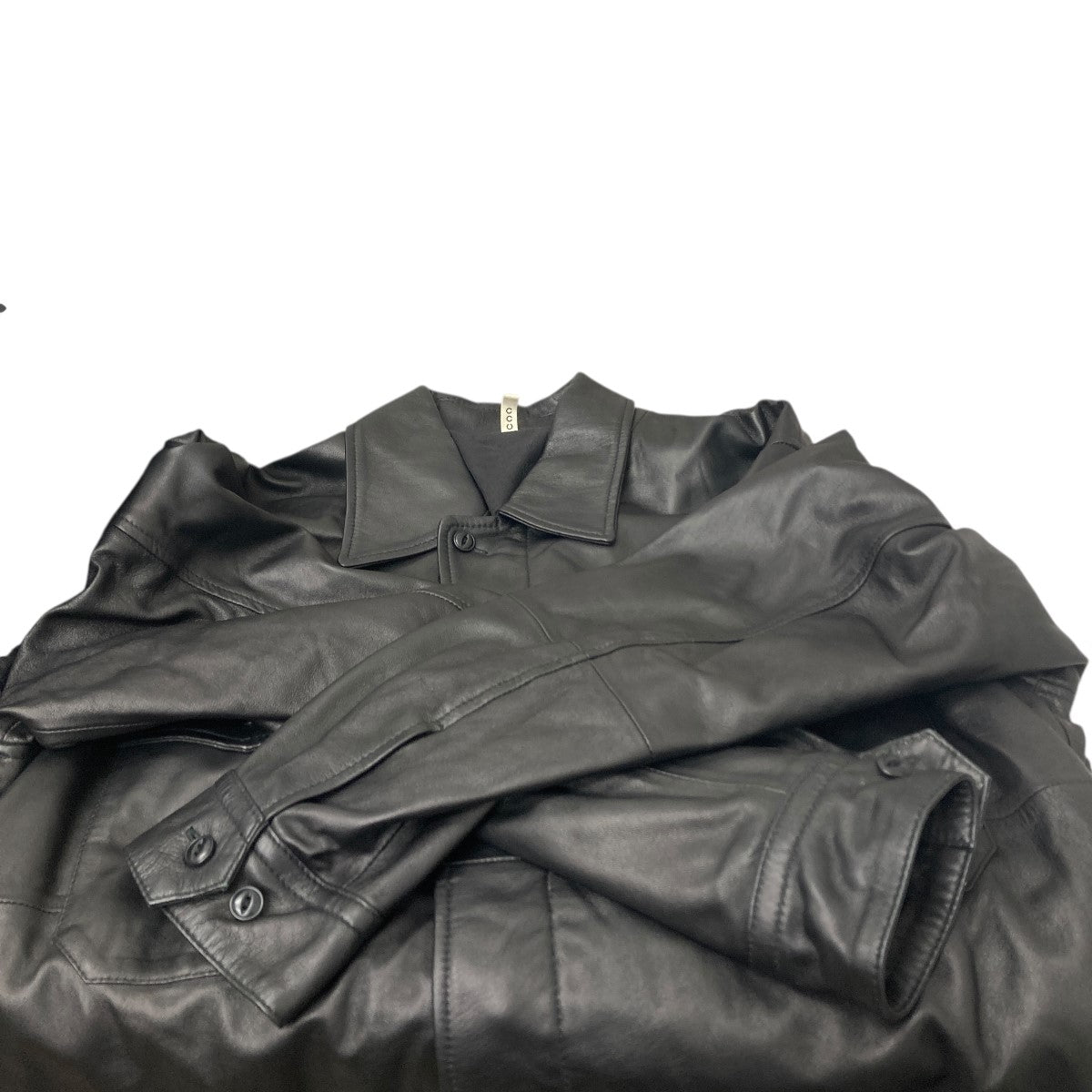 ジャケット・アウター CCU WILLIAM OPENCOLLAR SHIRTJACKET SHEEP ccu(シーシーユー) WILLIAM OPENCOLLAR SHIRTJACKET SHEEP レザー