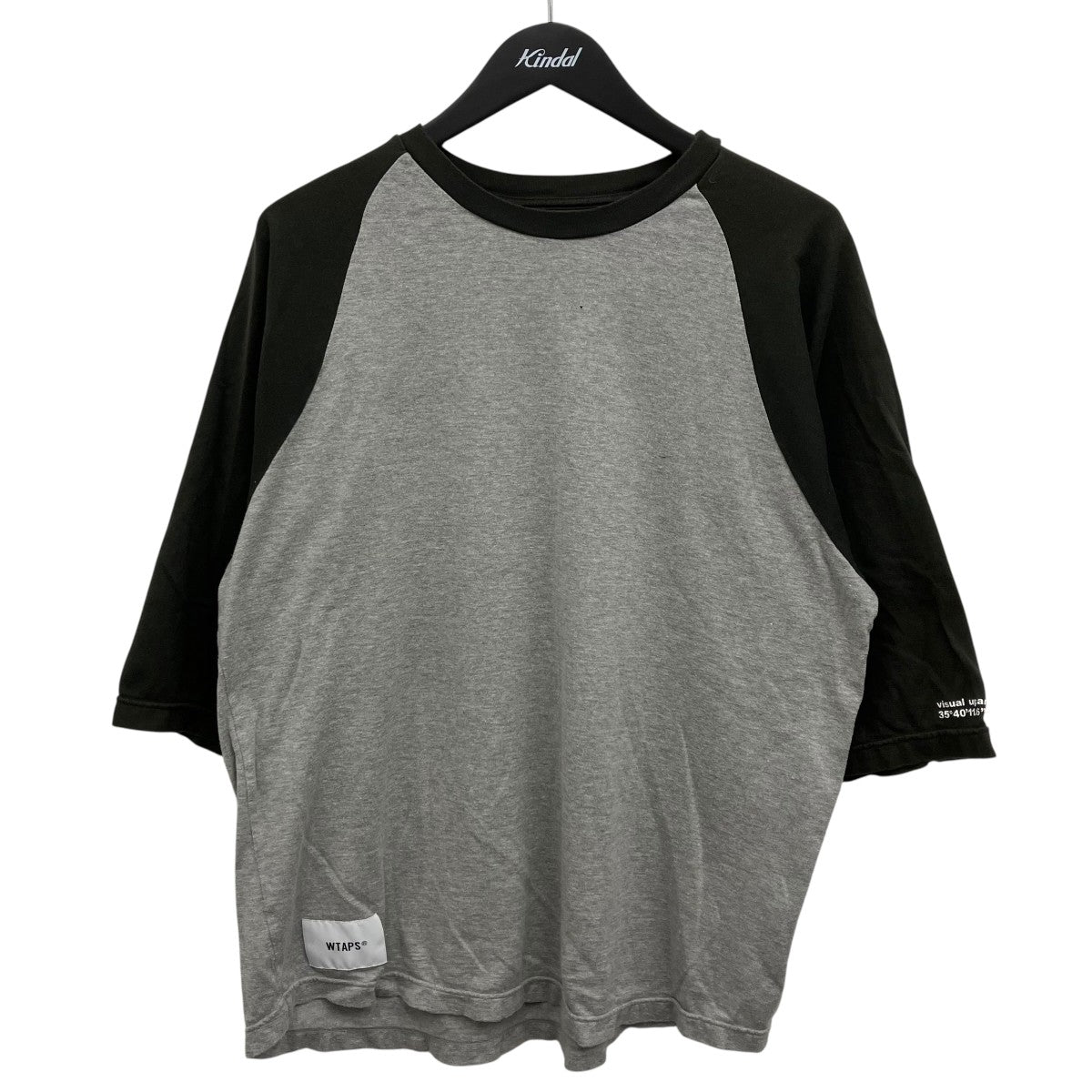 WTAPS ラグランTシャツ 古着・中古-1枚目のアイテム画像