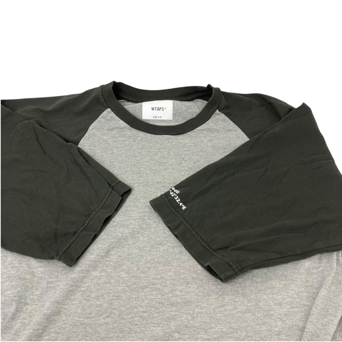 WTAPS ラグランTシャツ 古着・中古-4枚目のアイテム画像
