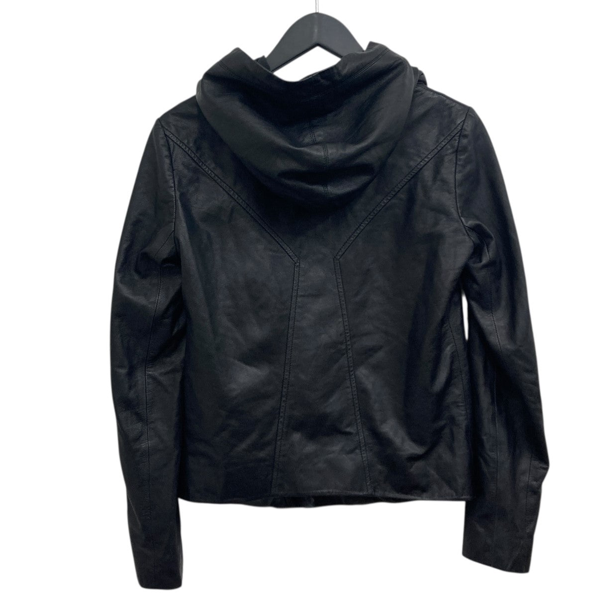 HELMUT LANG レザージャケット Helmut Lang ジップアップ レザージャケット | ブラック | FARFETCH JP