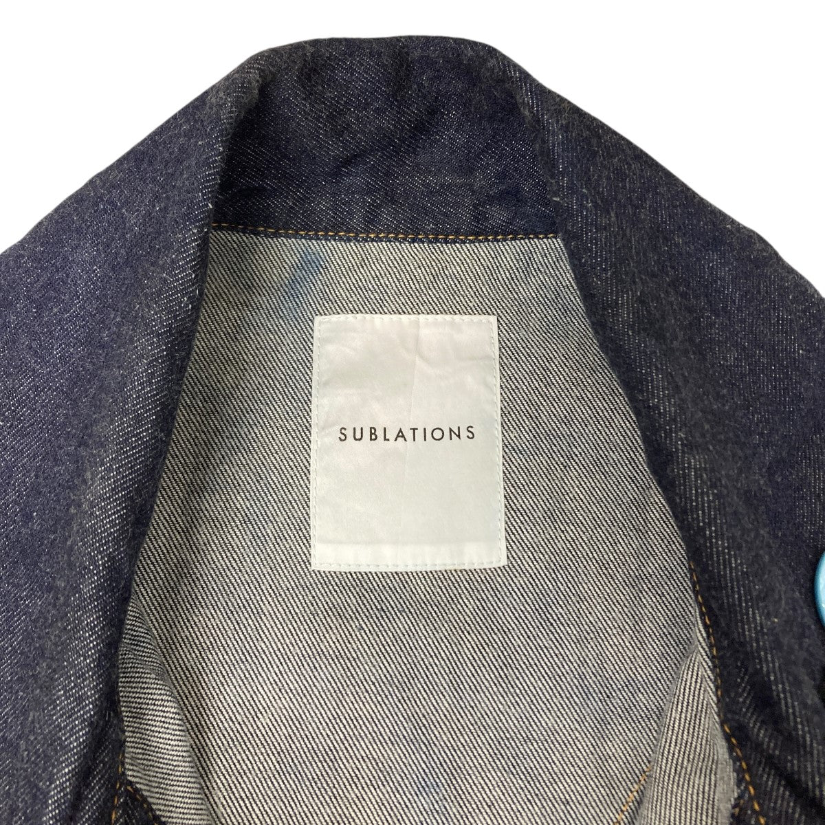 SUBLATIONS(サブレーション) SAMPLE デニムベスト SBL-026 インディゴ