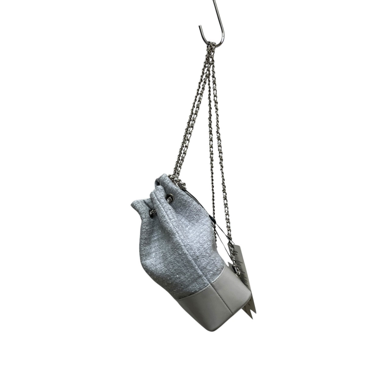 The Barnnet MINT TWEED DRAWSTRING CHAIN BACKPACKツイードチェーンバックパック 古着・中古-2枚目のアイテム画像