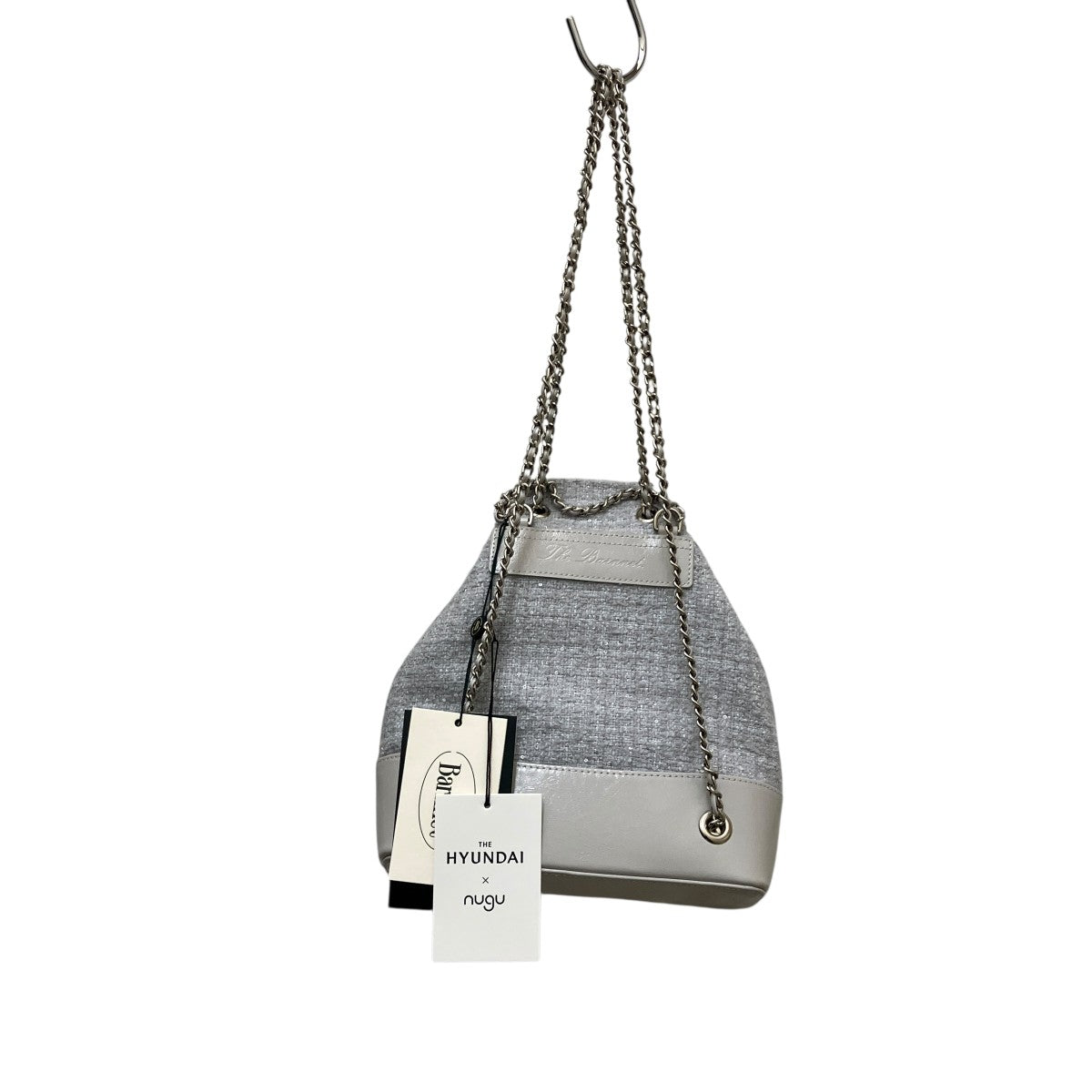 The Barnnet MINT TWEED DRAWSTRING CHAIN BACKPACKツイードチェーンバックパック 古着・中古-3枚目のアイテム画像