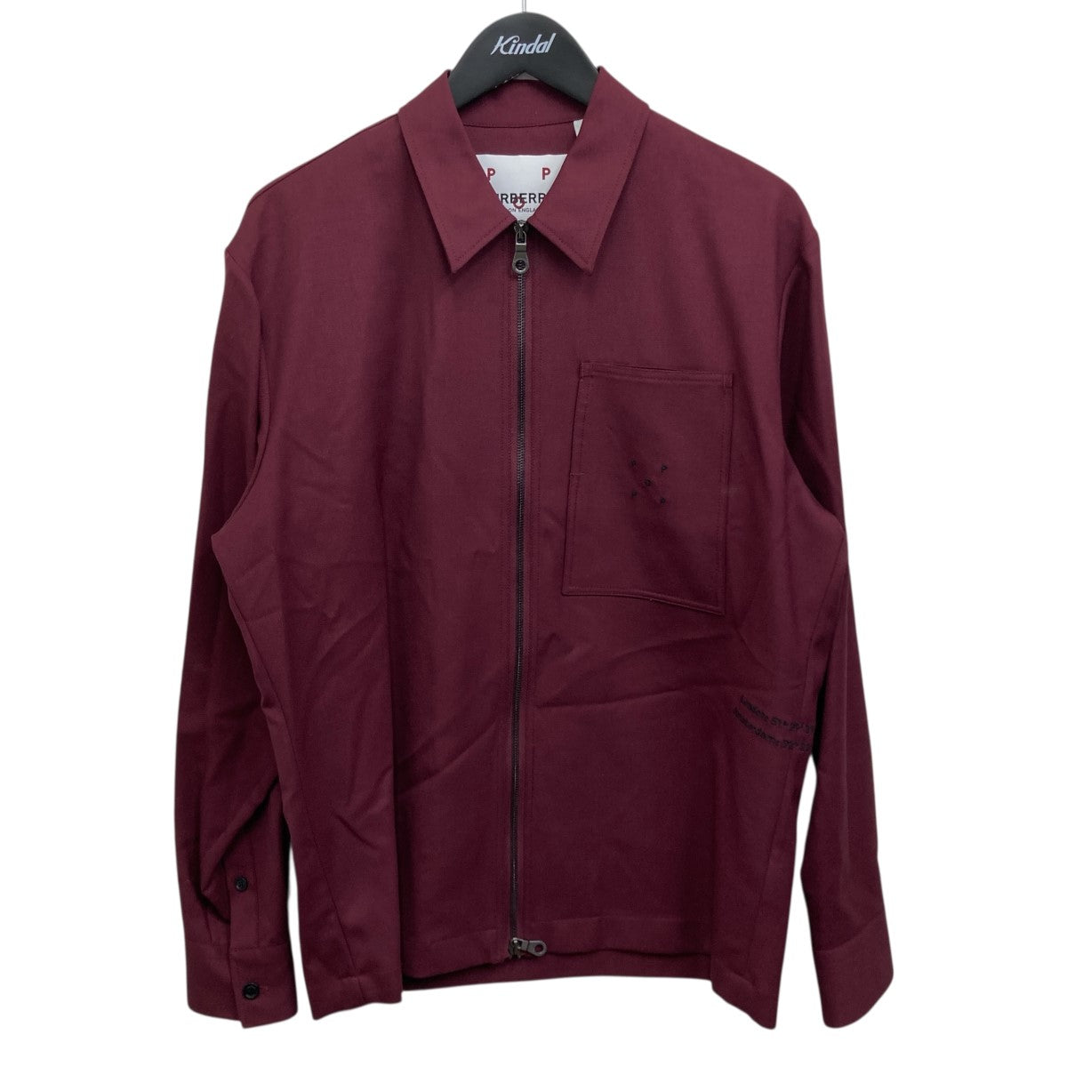 BURBERRY×POP TRADING COMPANY ジップアップジャケット 8057291