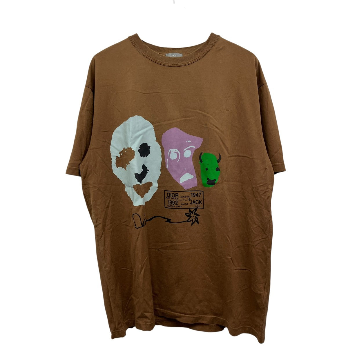 DIOR×CACTUS JACK プリントTシャツ 古着・中古-1枚目のアイテム画像