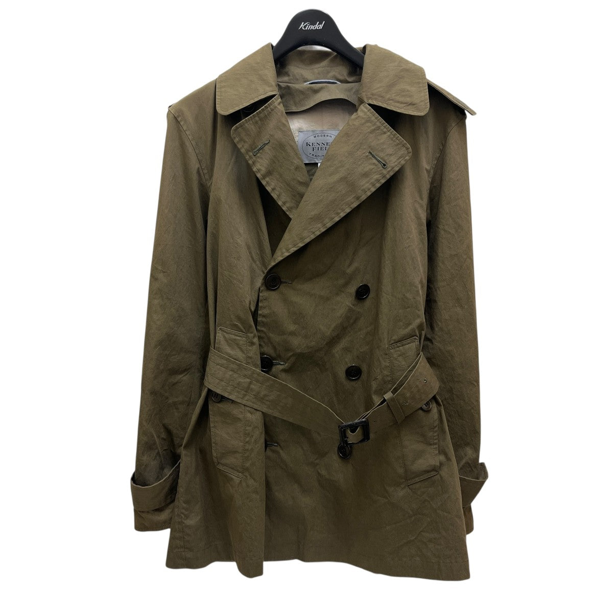 KENNETH FIELD ショートトレンチコート 古着・中古-1枚目のアイテム画像