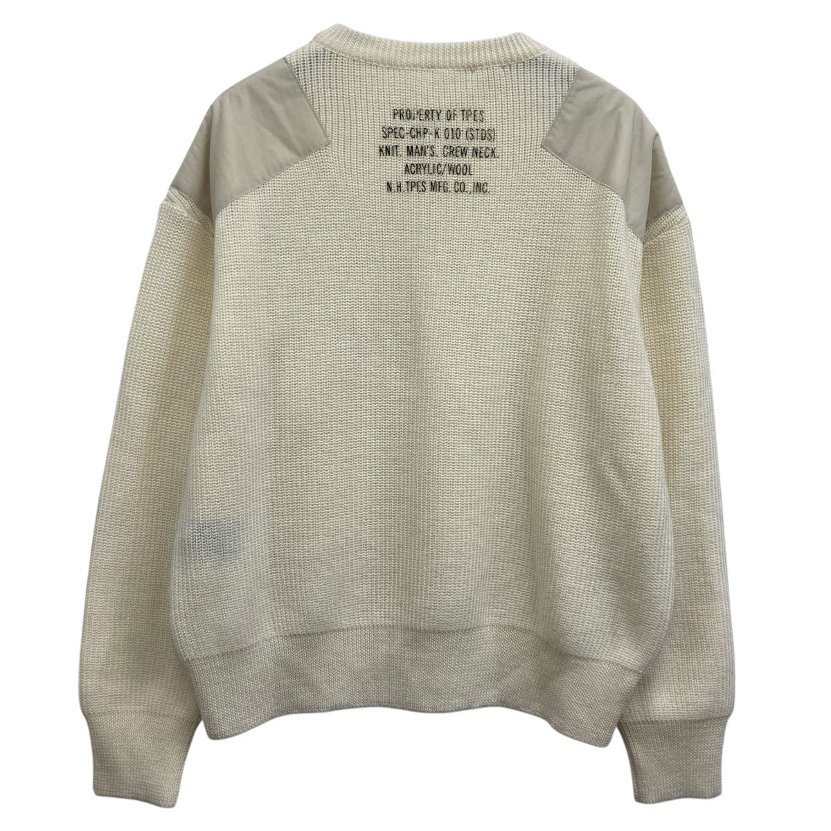 STUDIOUS別注TRNG ONLY KNIT PO クルーネックニット