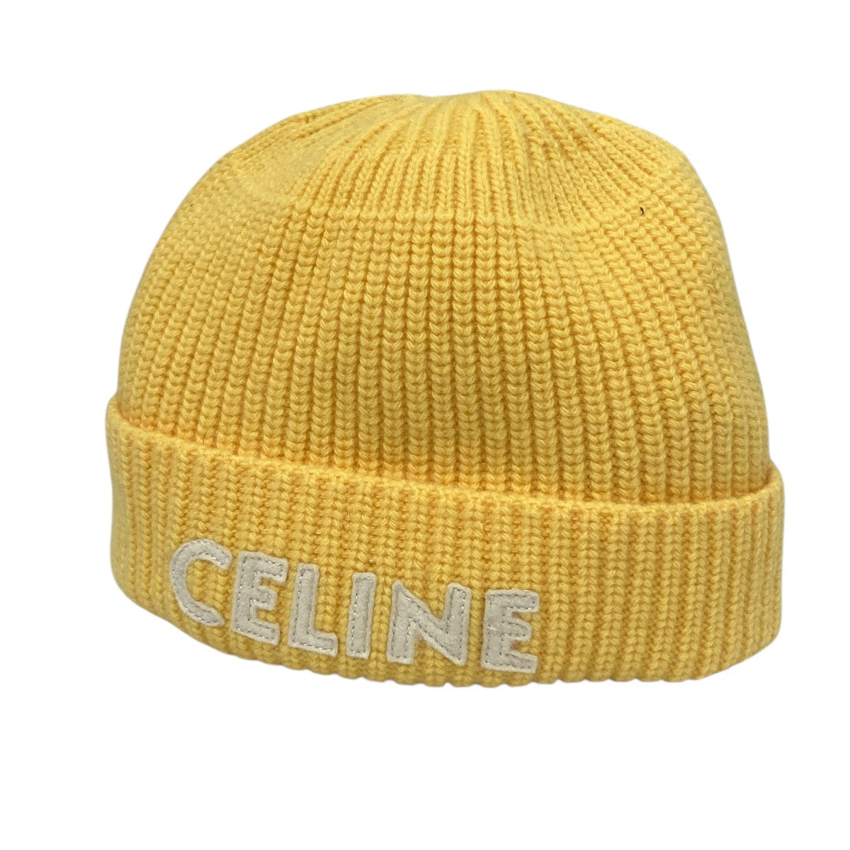 CELINE(セリーヌ) ニット帽 2A61W535Q イエロー サイズ -｜【公式