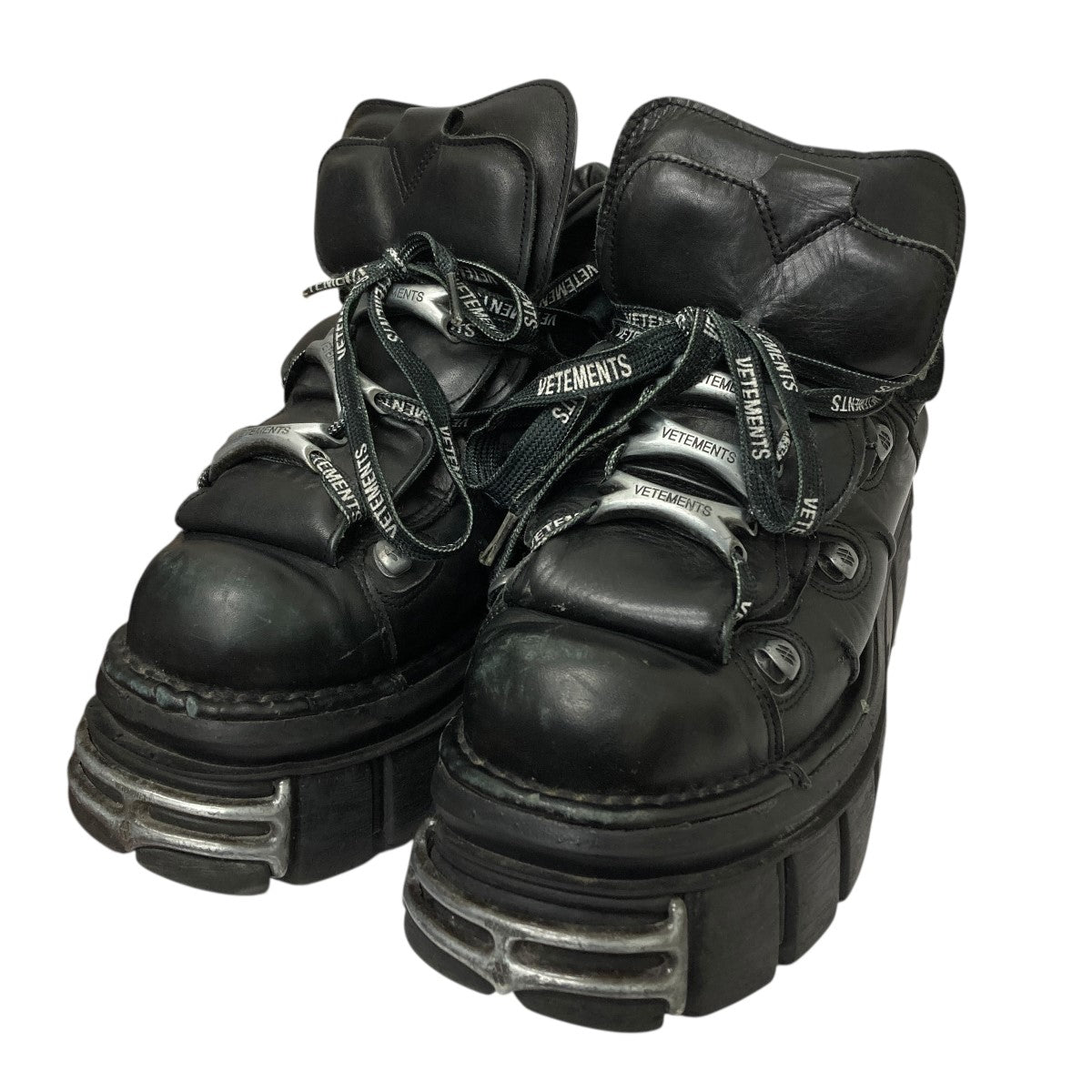 VETEMENTS×NEWROCK トレッキングシューズ 古着・中古-1枚目のアイテム画像