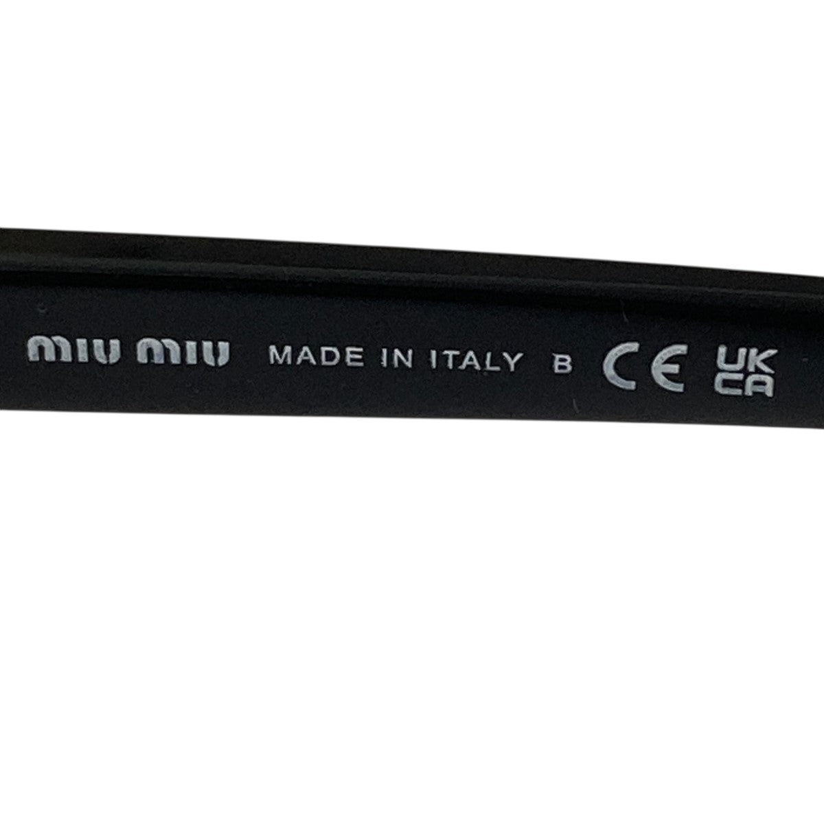 MIU MIU アイブロウスクエアフレームグラス 古着・中古-7枚目のアイテム画像