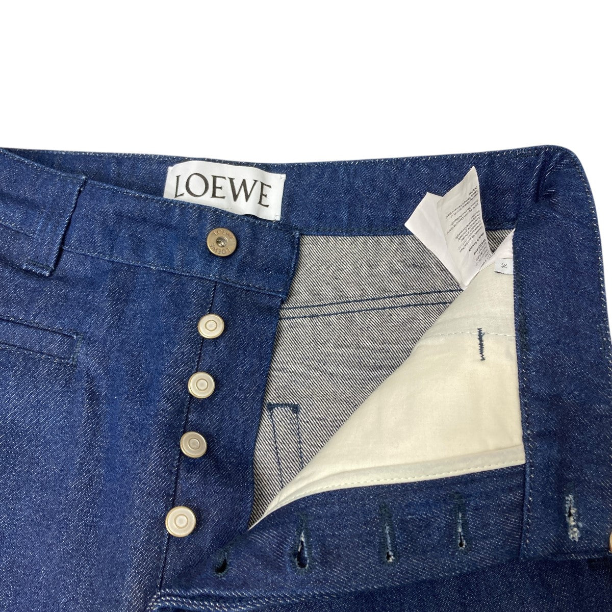 LOEWE デニムパンツ 古着・中古-4枚目のアイテム画像