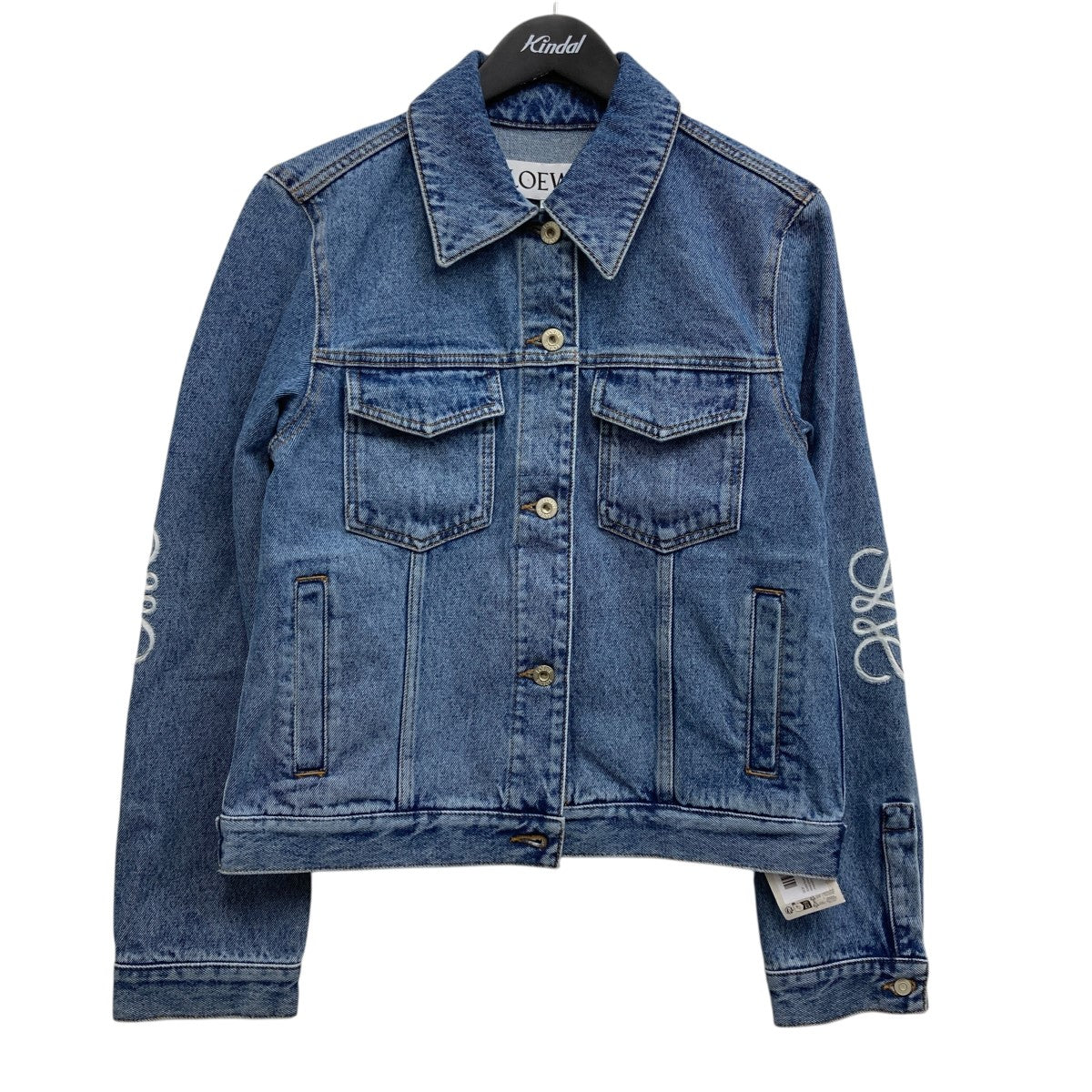 LOEWE(ロエベ) アナグラムデニムジャケット S359Y50X23 インディゴ
