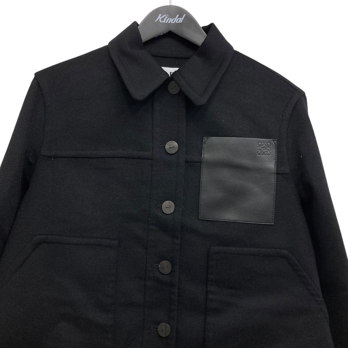 LOEWE(ロエベ) WORKWEAR JACKET IN WOOL AND CASHMERE SAMPLE品 ウール