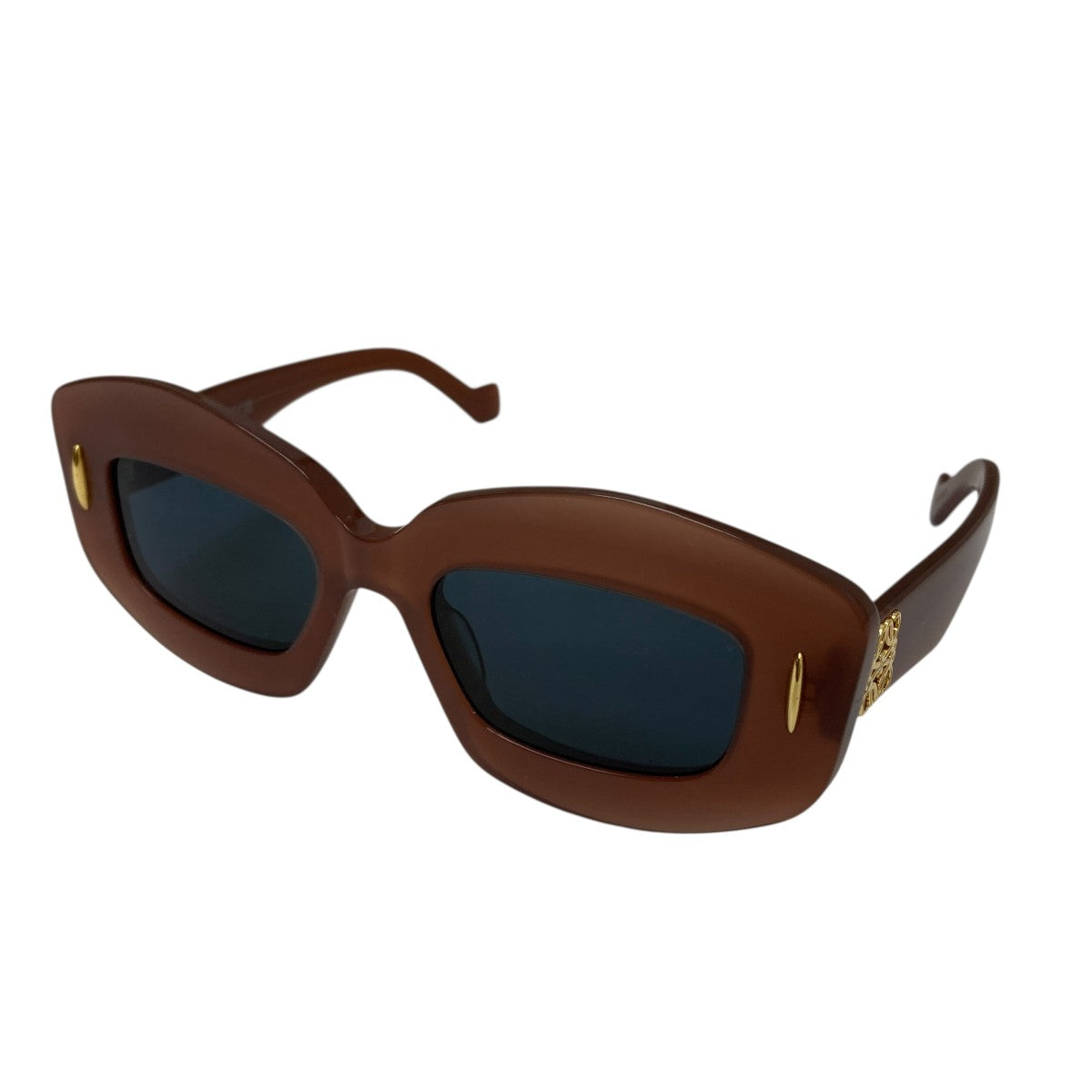 LOEWE(ロエベ) トータスシェル Screen サングラス LW40114I ブラウン