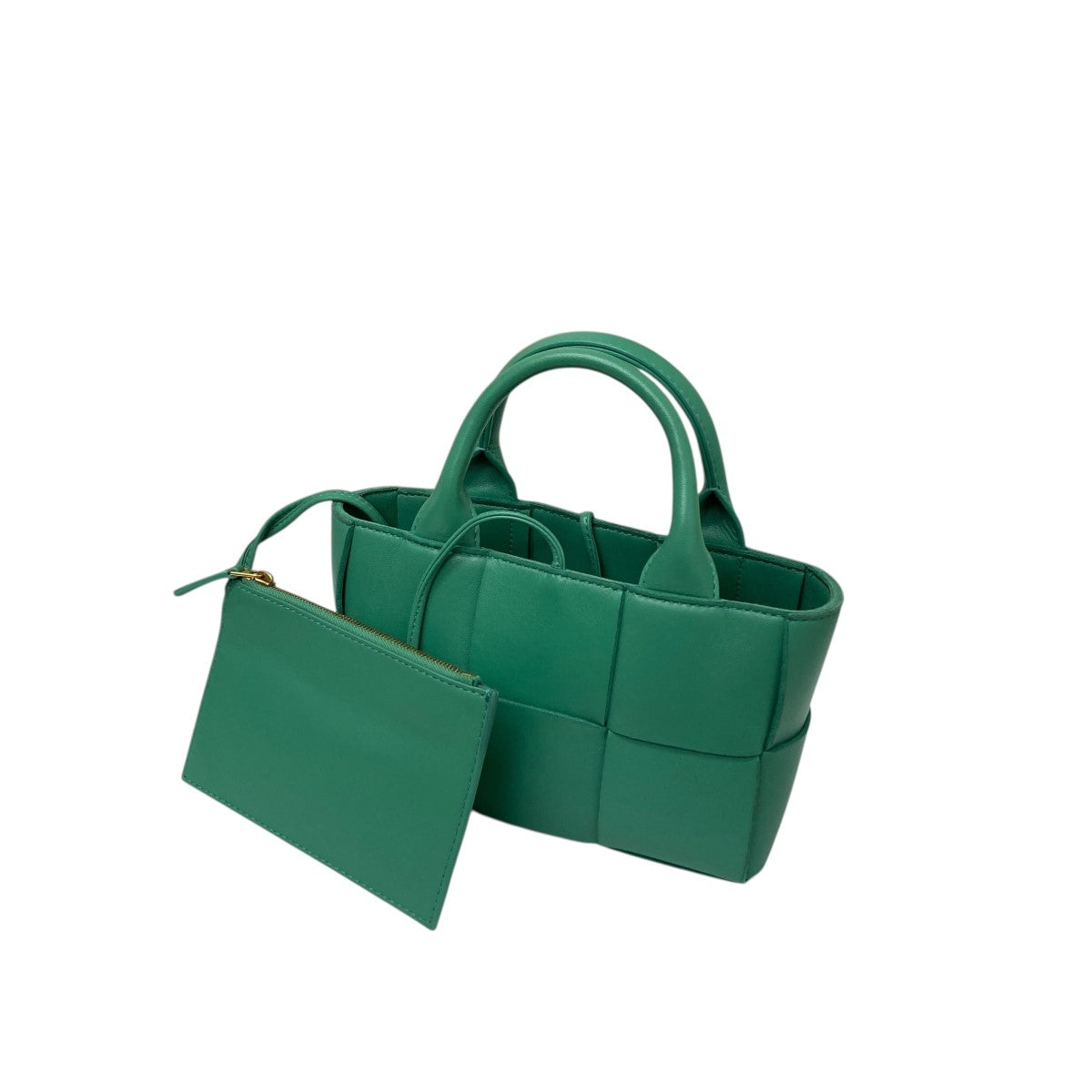 BOTTEGA VENETA レザー2WAYハンドバッグ 古着・中古-1枚目のアイテム画像