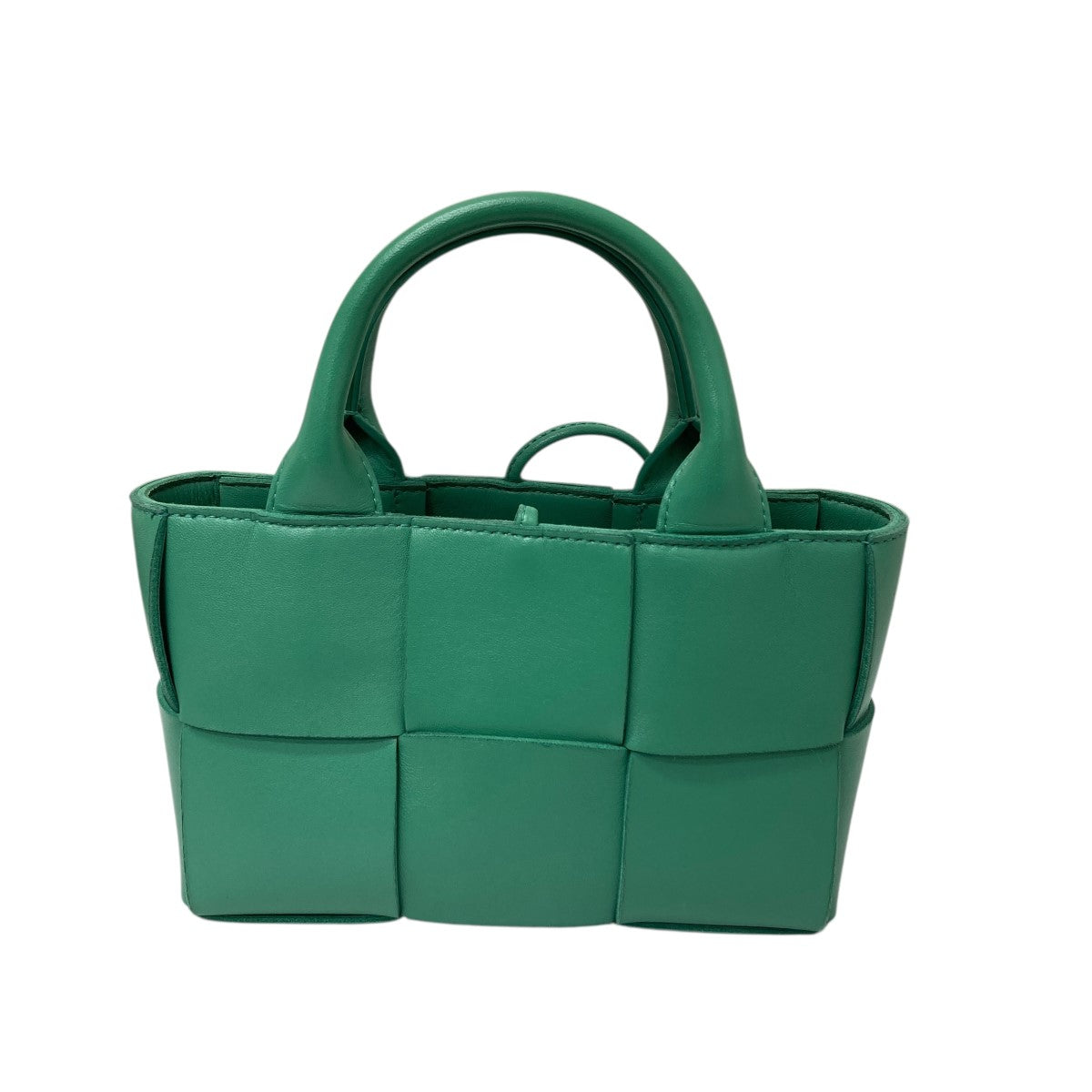 BOTTEGA VENETA レザー2WAYハンドバッグ 古着・中古-4枚目のアイテム画像