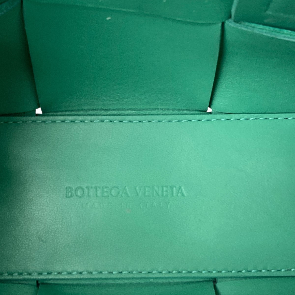 BOTTEGA VENETA レザー2WAYハンドバッグ 古着・中古-8枚目のアイテム画像