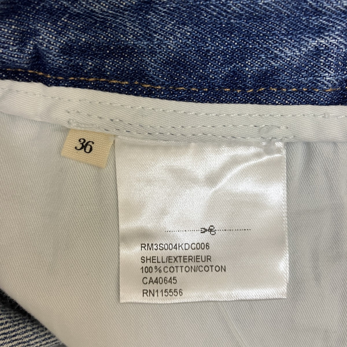 PORTSPURE デニムスカートRM3S004KDC006 古着・中古-5枚目のアイテム画像