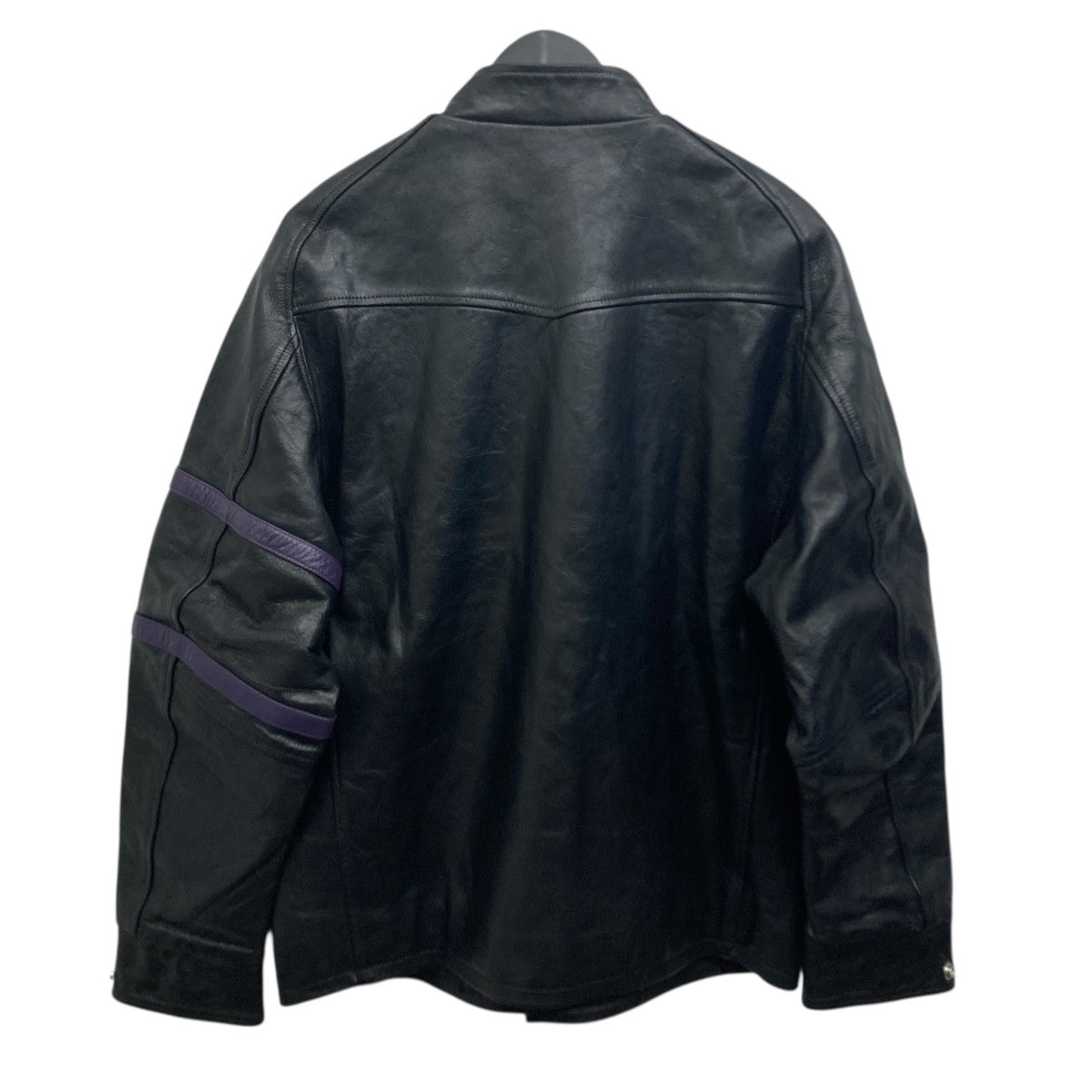 Needles(ニードルズ) LETTERMAN JACKET レザージャケット NS078