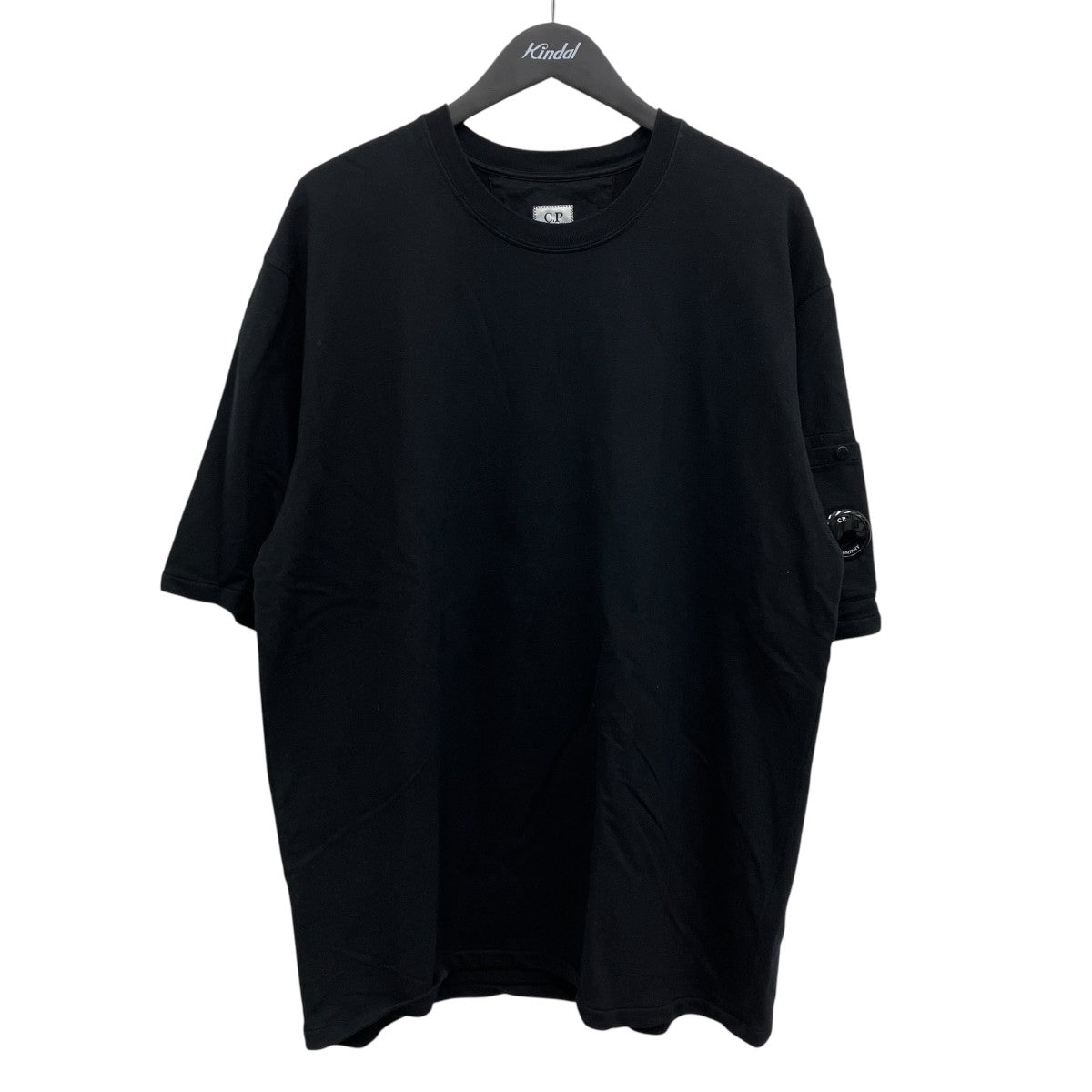 C．P COMPANY レンズライトフリーススウェットTシャツ 古着・中古-1枚目のアイテム画像