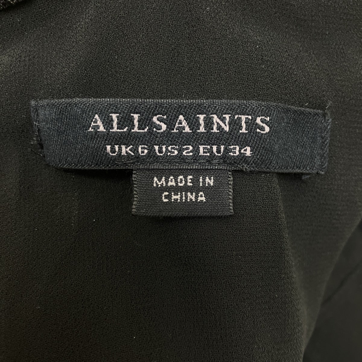 ALL SAINTS JEMIMA SHIMMER DRESSドレスWD201V 古着・中古-10枚目のアイテム画像