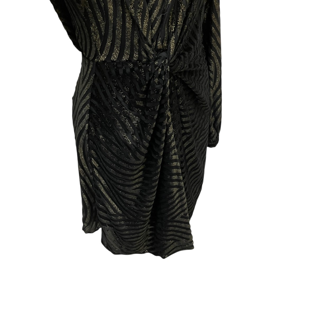 ALL SAINTS JEMIMA SHIMMER DRESSドレスWD201V 古着・中古-4枚目のアイテム画像