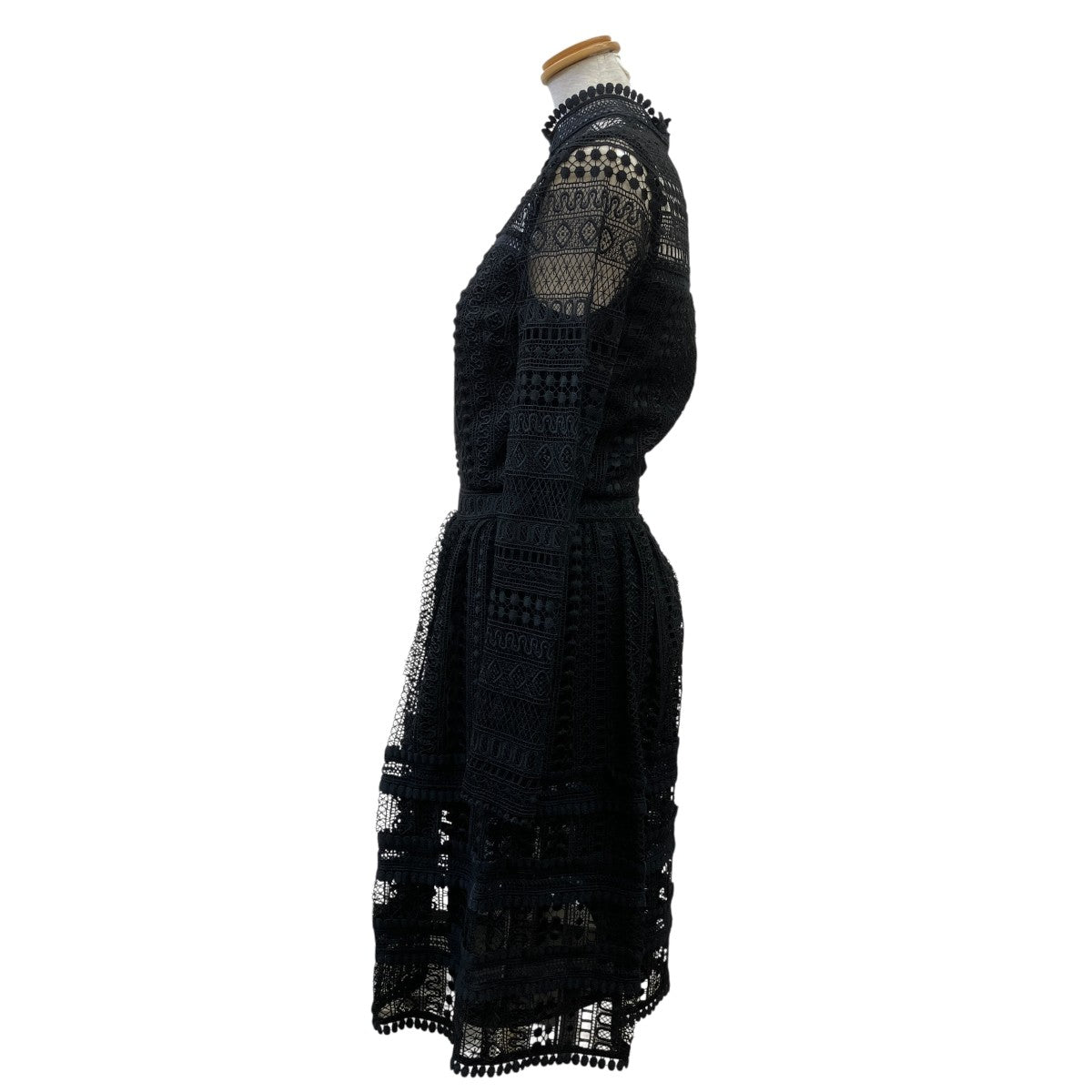 ALL SAINTS レースワンピース 古着・中古-3枚目のアイテム画像