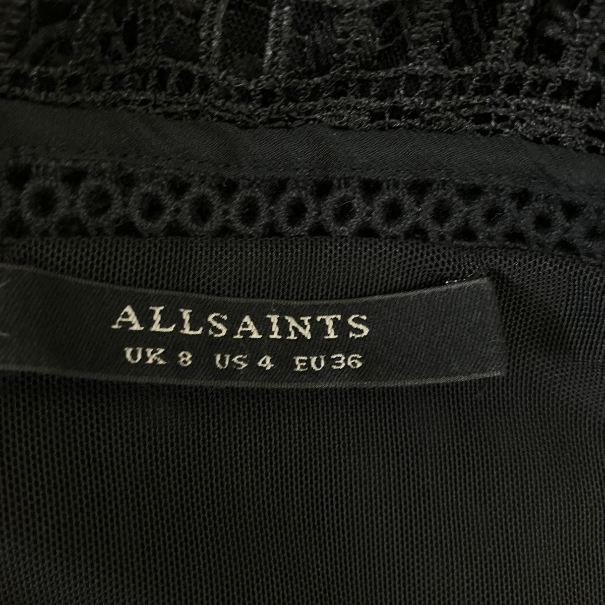 ALL SAINTS レースワンピース 古着・中古-6枚目のアイテム画像